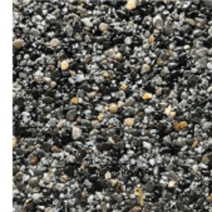 Anthracite resin blend — dark, modern charcoal aggregate.